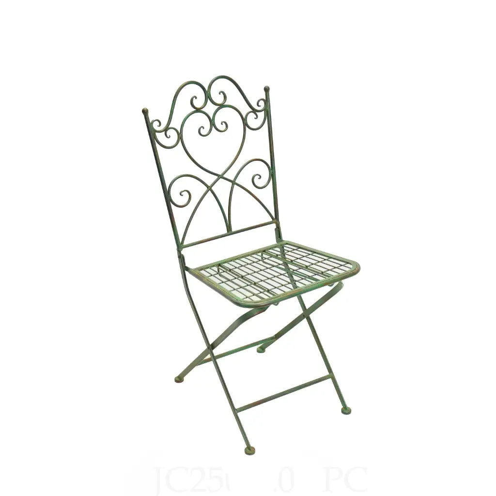 Florentine Chair no Arms in green