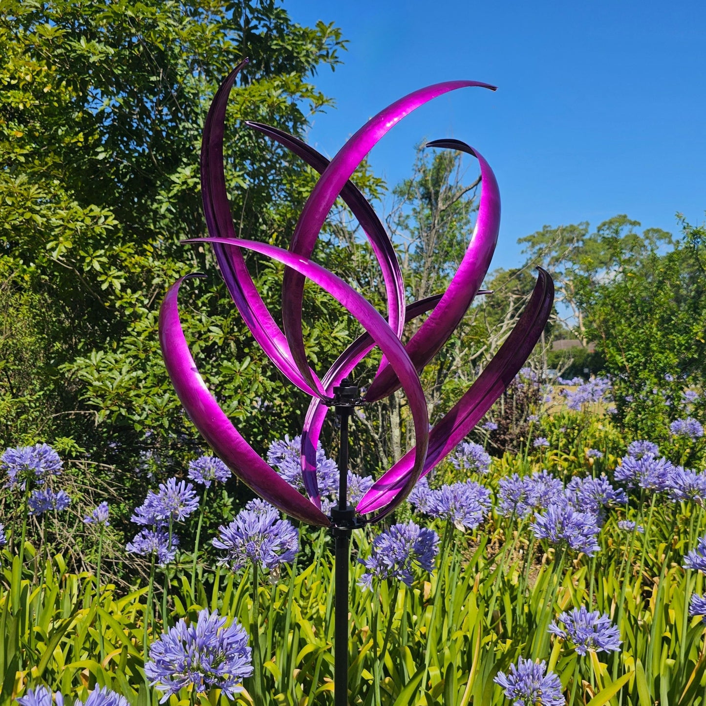 Wind Spinner Purple Whirlie