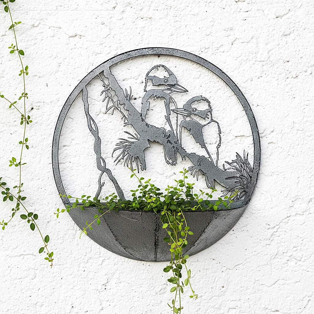 Kookaburra Wall Planter