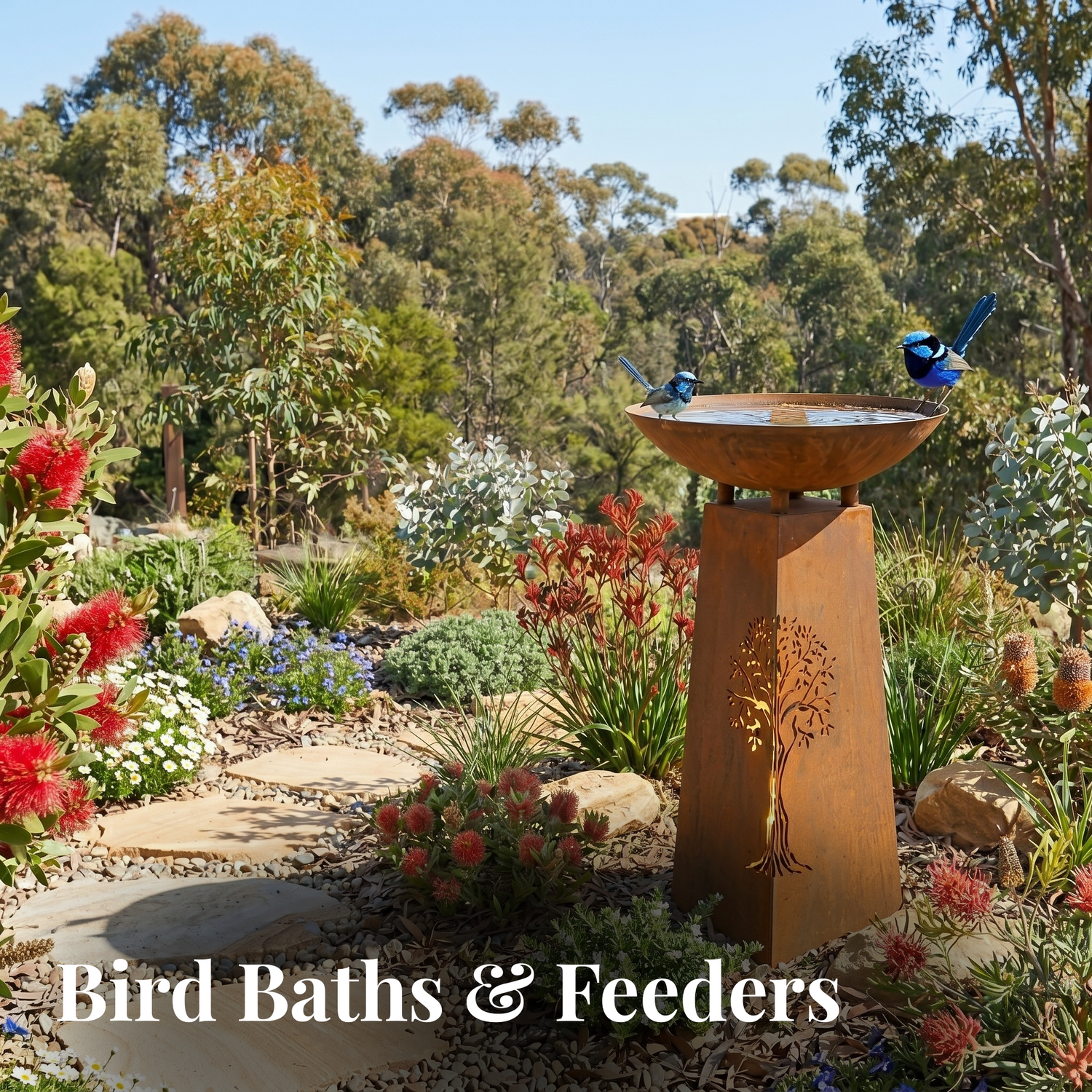 Bird Baths & Feeders