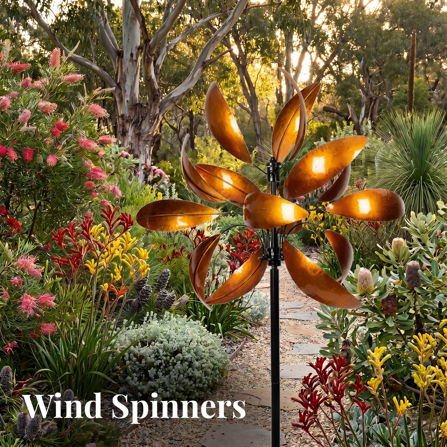Add a few windspinners to your garden 