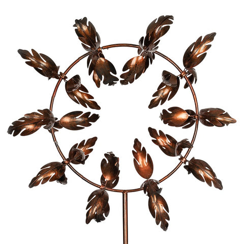 Bronze Zenflower Motion Spinner | Extra Large Garden Decor