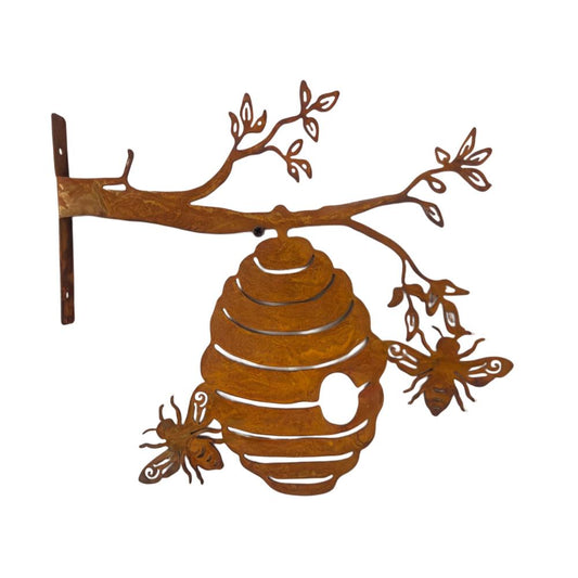 Screw-On Bee Hive on Branch