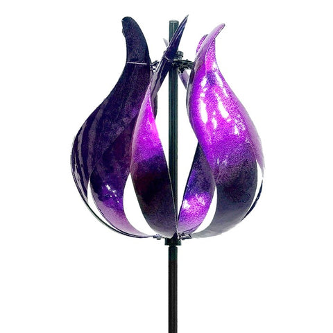 Wind Spinner - Fuchsia Tulip