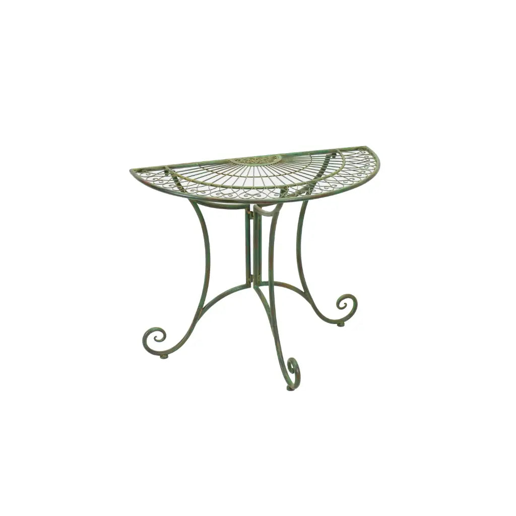 Florentine Half Table in green