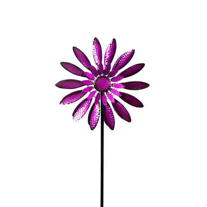 Wind Spinner Daisy Fuchsia