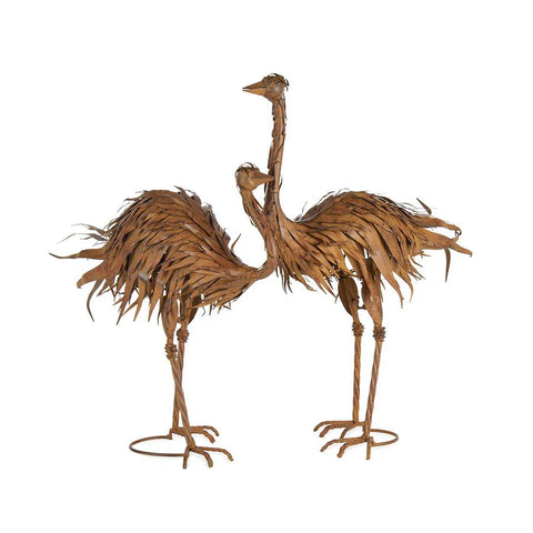 Ostriche Garden Statues Set/2