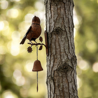 Door Post Bird Bell