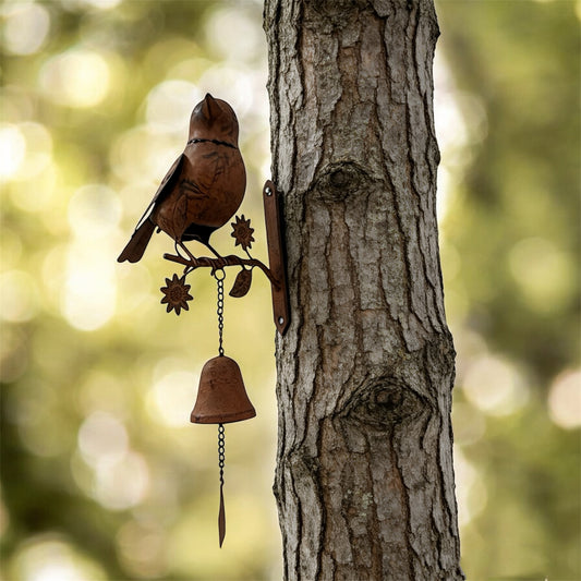 Door Post Bird Bell