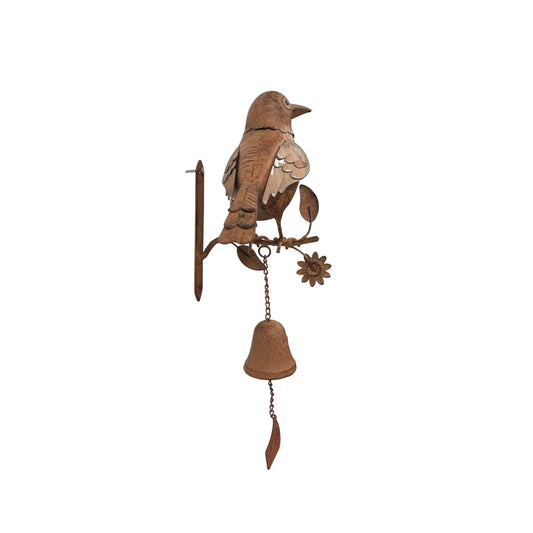 Door Post Bird Bell