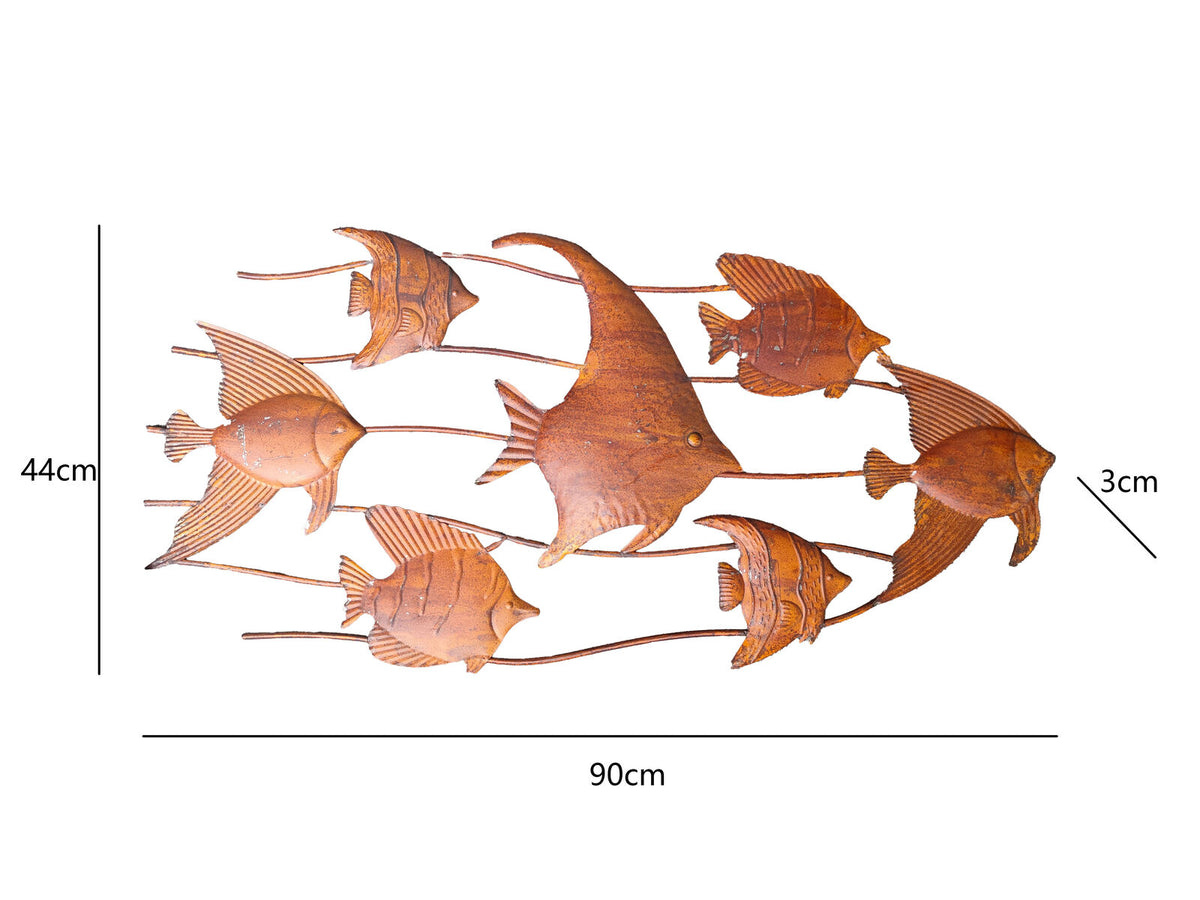 School of Fish Wall Art