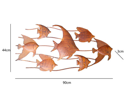 School of Fish Wall Art