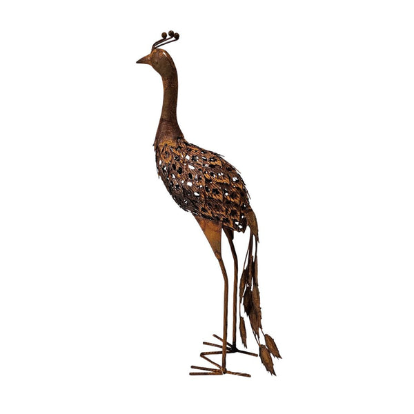 Standing Rusty Peacock