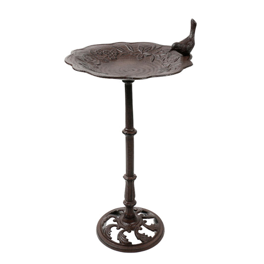 Forge & Floral Cast Iron Bird Bath