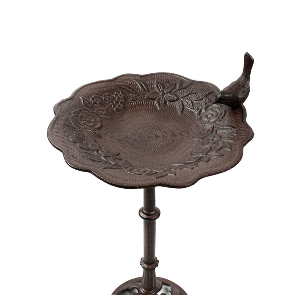 Forge & Floral Cast Iron Bird Bath