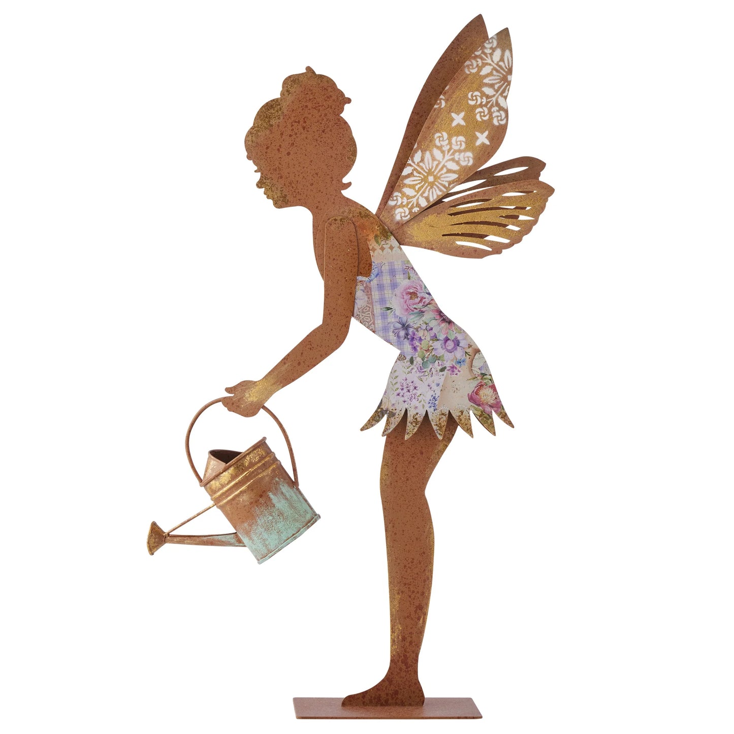 Enchanted Laser‑Cut Watering Can Fairy