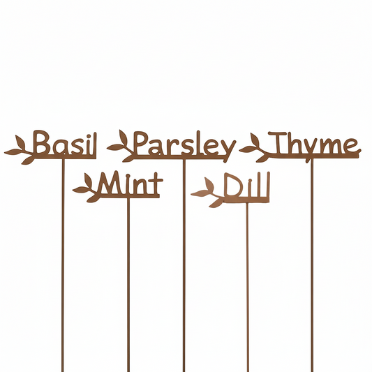 Herb Garden Stake Set/5