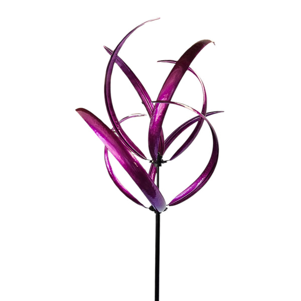 Purple Whirlie Windspinner