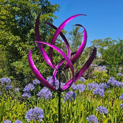 Wind Spinner Purple Whirlie