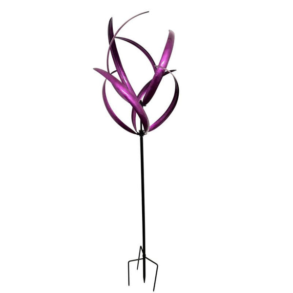 Purple Whirlie Windspinner