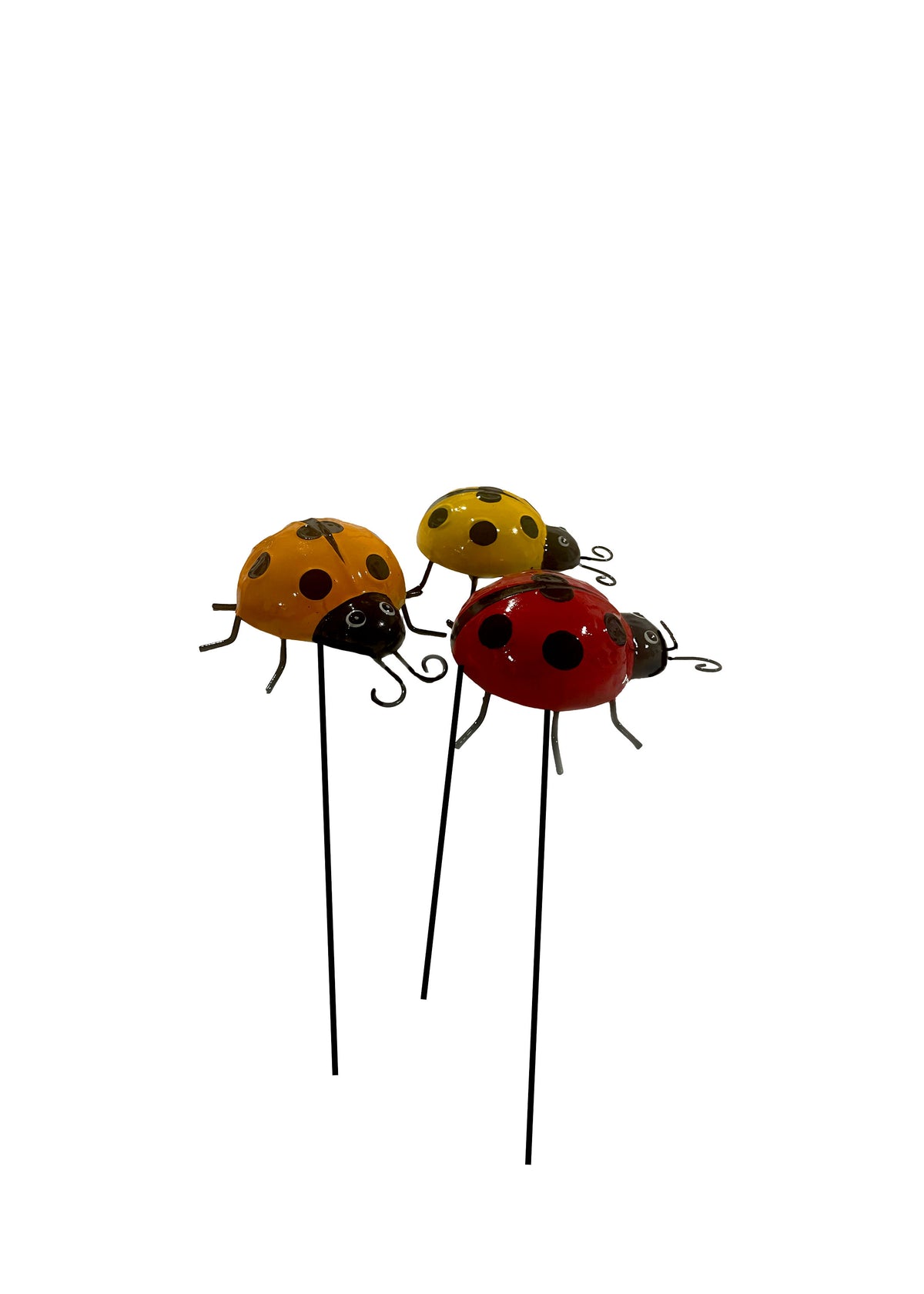 Ladybug Garden Stake Set/3