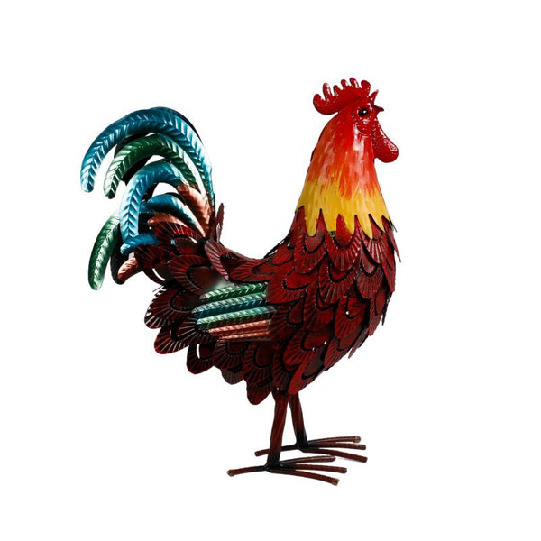 Farmhouse Rooster Red