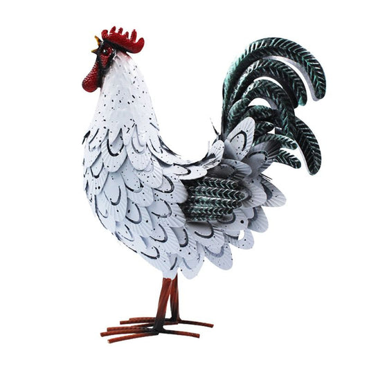 Farmhouse Rooster White