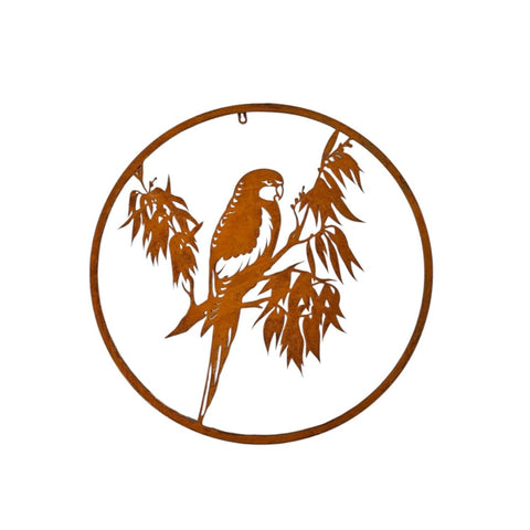 Rainbow Lorikeet Metal Wall Art