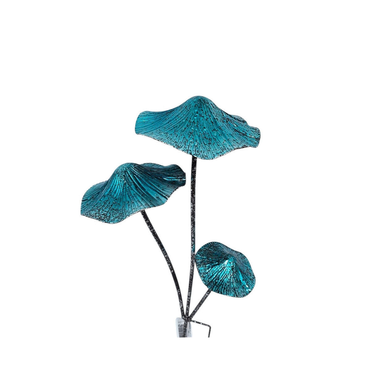 Triple Blue Enchanted Mushroom Stake