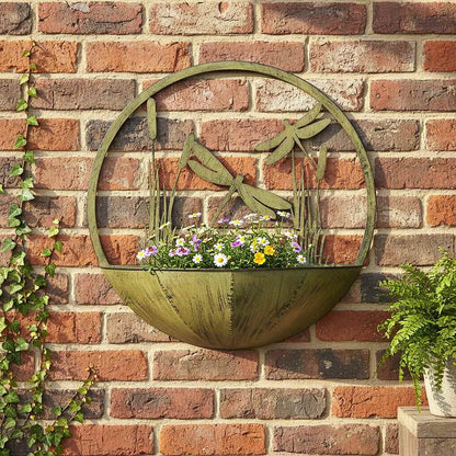 Dragonfly Wall Planter