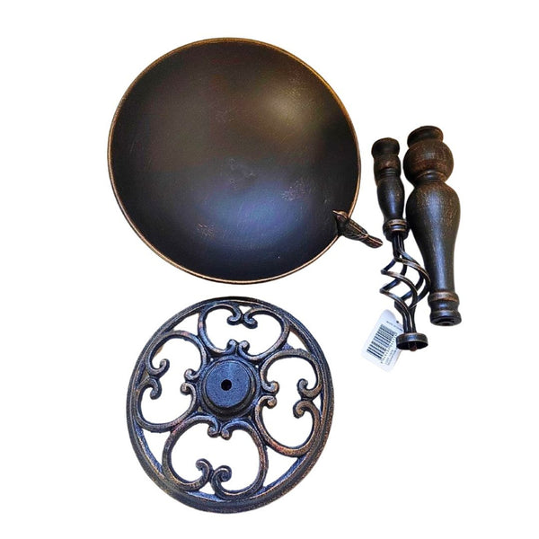 Decorative Cast Iron Bird Bath